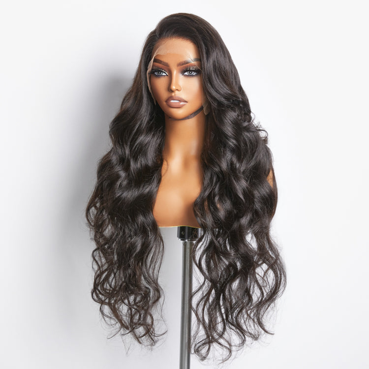 200% Density HD 13x6  Full Frontal Lace Wig  bodywave